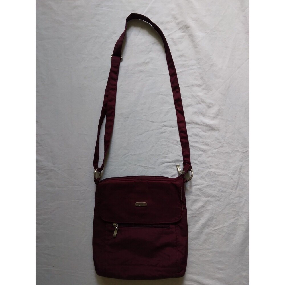 Baggallini Crossbody Bag Purse Handbag Adjustable Strap Lightweight Purple - Picture 2 of 12